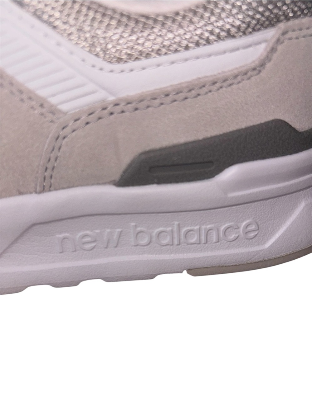 New Balance Sneakers in Light Grey, White & Silver •NWOT• - Picture 5 of 5
